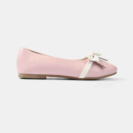 Girls Pumps SM-002-Tea.Pink