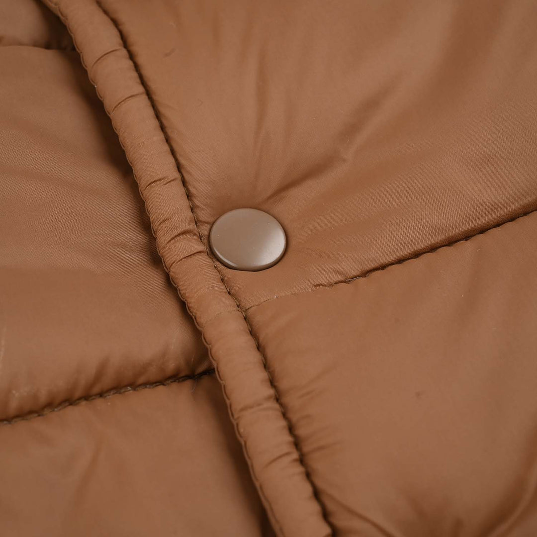 Infant Boys Quilted Jacket - Brown