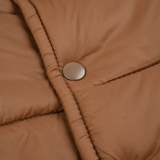 Infant Boys Quilted Jacket - Brown