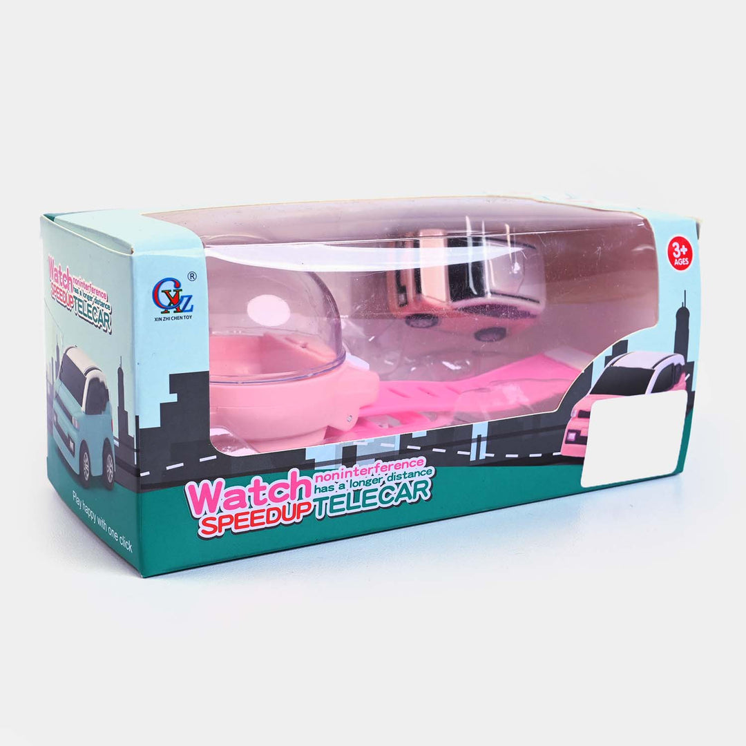Wrist Watch Mini Remote Control Car | Pink