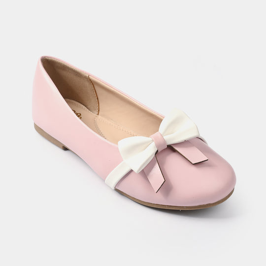 Girls Pumps SM-002-Tea.Pink