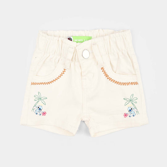 Infant Girls Denim rigid Short Stitch
