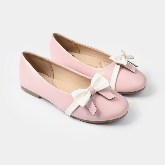 Girls Pumps SM-002-Tea.Pink