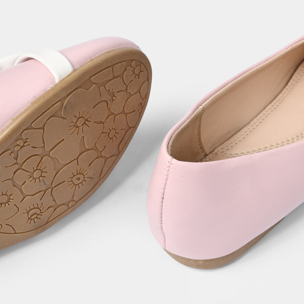 Girls Pumps SM-002-Tea.Pink