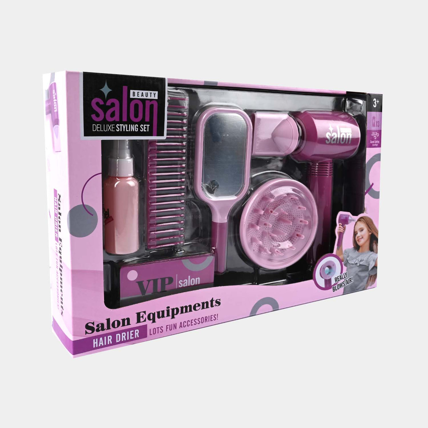 Salon Deluxe Styling Set For Girls