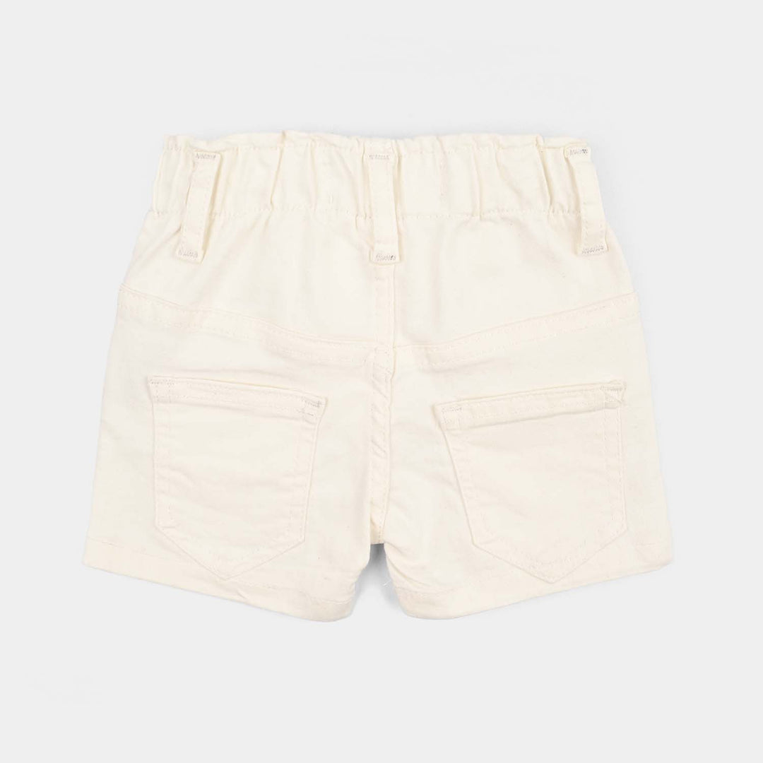 Infant Girls Denim rigid Short Stitch