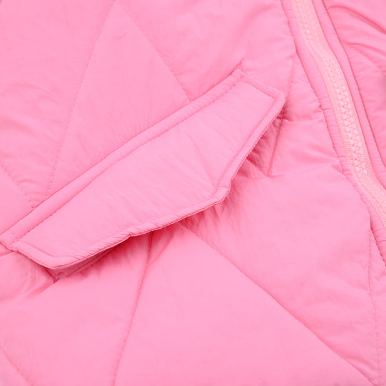 Girls Quilted Jacket - Pink