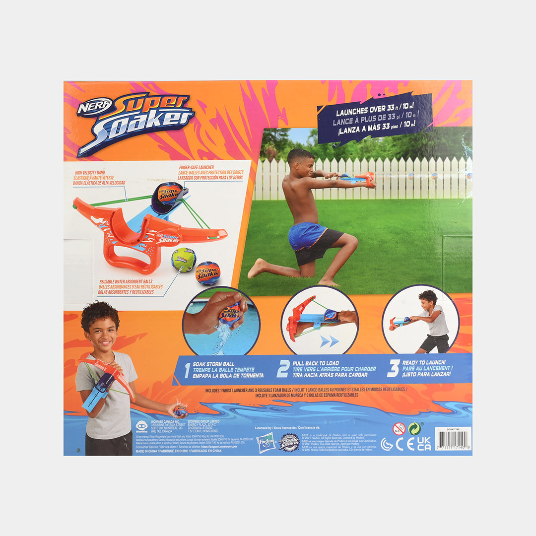 Nerf Super Soaker Storm Ball Wrist Rocket