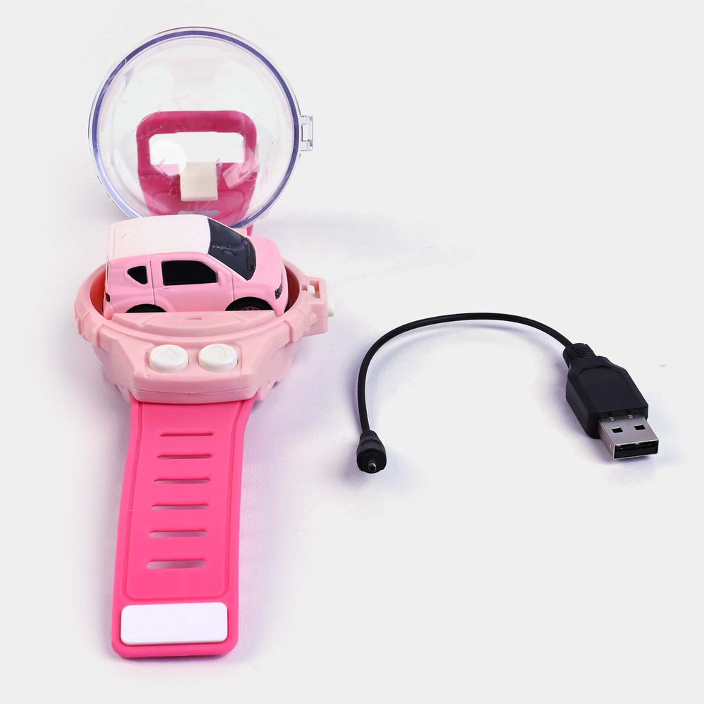 Remote Control Hand Band Mini Car | Pink