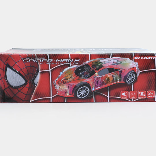3D Electric Super Car with Light & Sound Toy Car