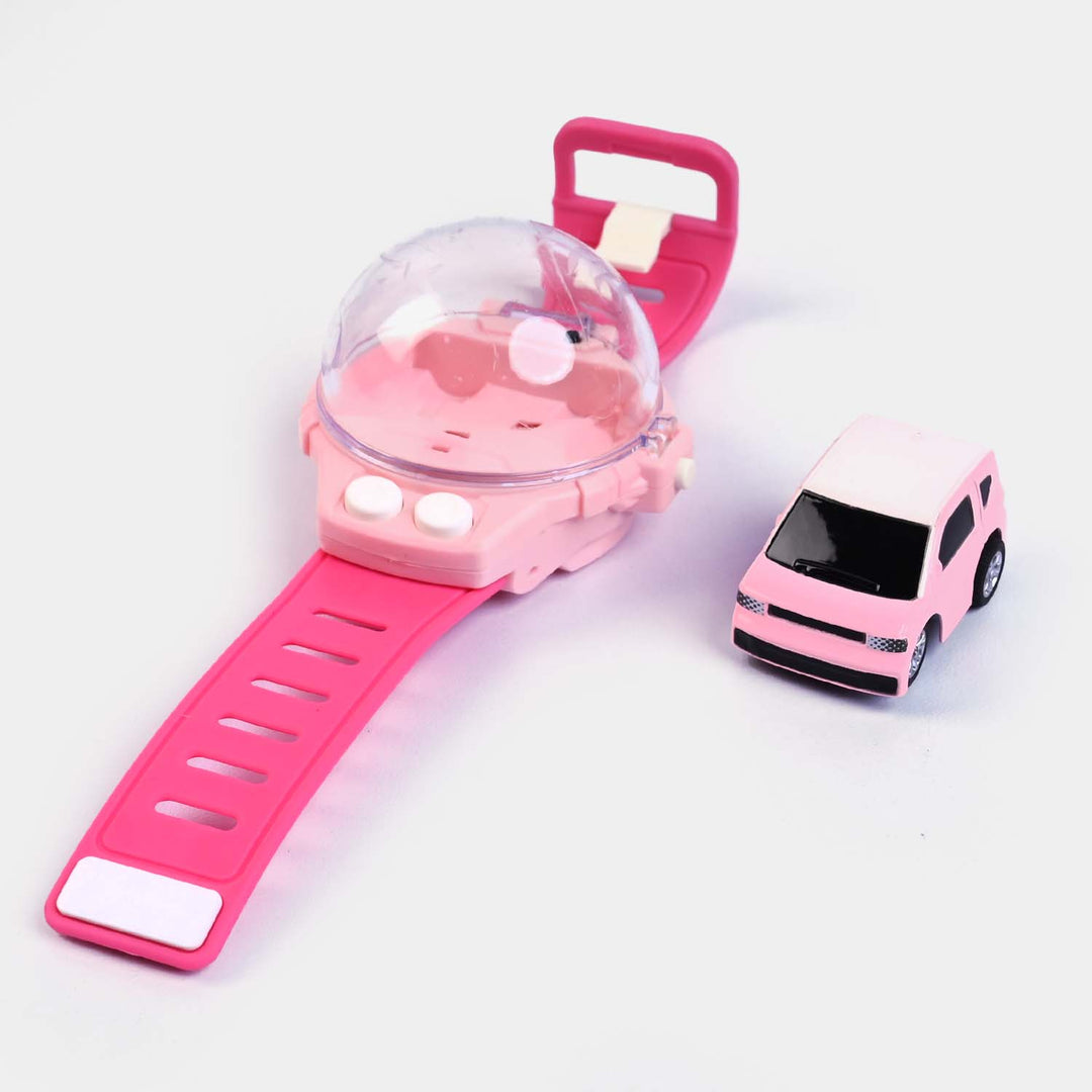 Remote Control Hand Band Mini Car | Pink