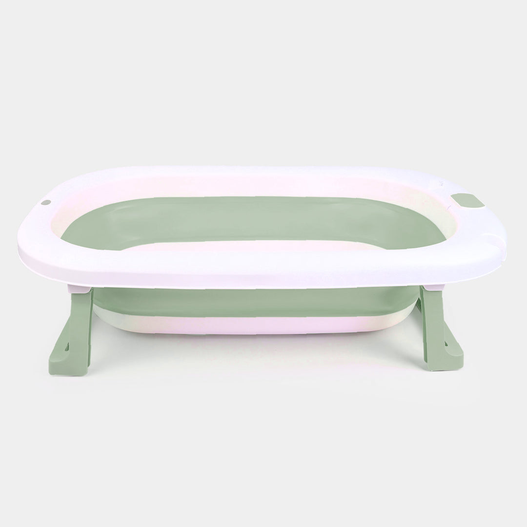 Baby Folding Bath Tub Green
