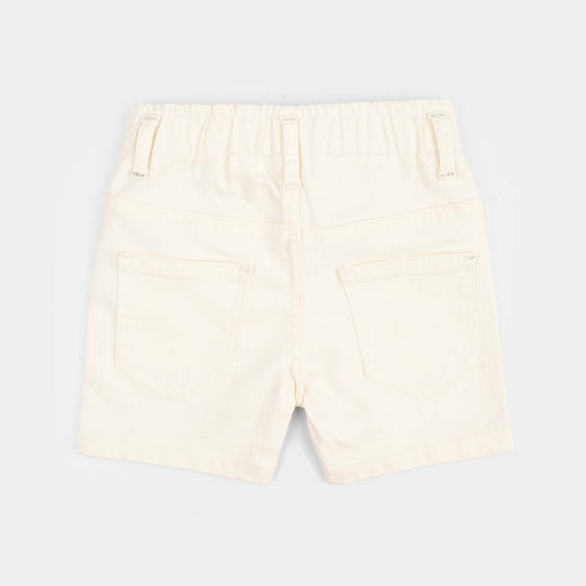 Girls Denim rigid Short Stitch