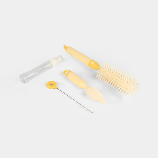 Silicone Baby Bottle Cleaning Brush Set