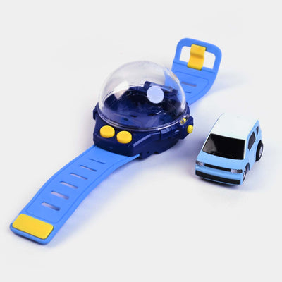 Remote Control Hand Band Mini Car | Blue