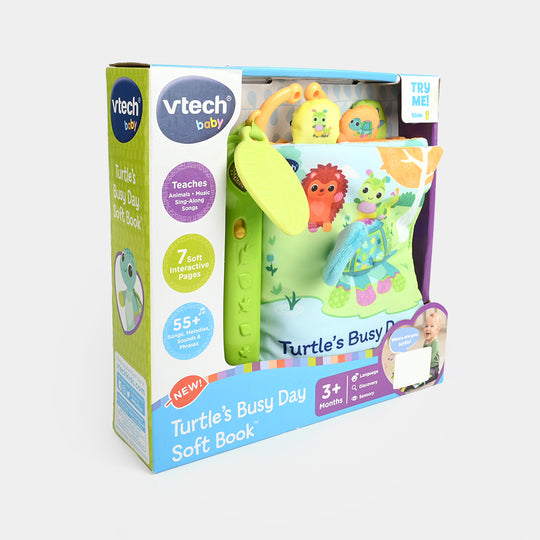 Baby Turtle's Busy Day Soft Book with Sound
