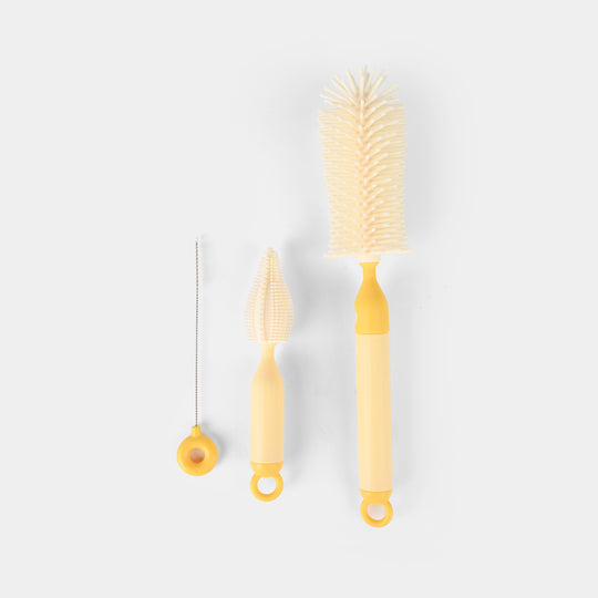 Silicone Baby Bottle Cleaning Brush Set