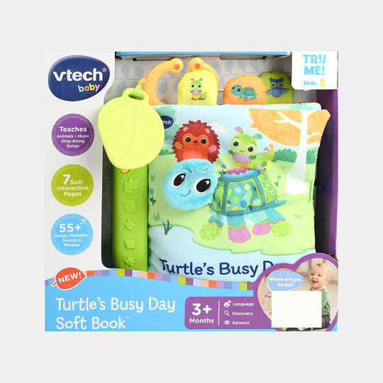 Baby Turtle's Busy Day Soft Book with Sound