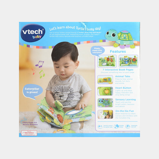 Baby Turtle's Busy Day Soft Book with Sound