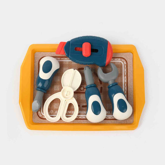 Mini Doll with Tool Set for Kids