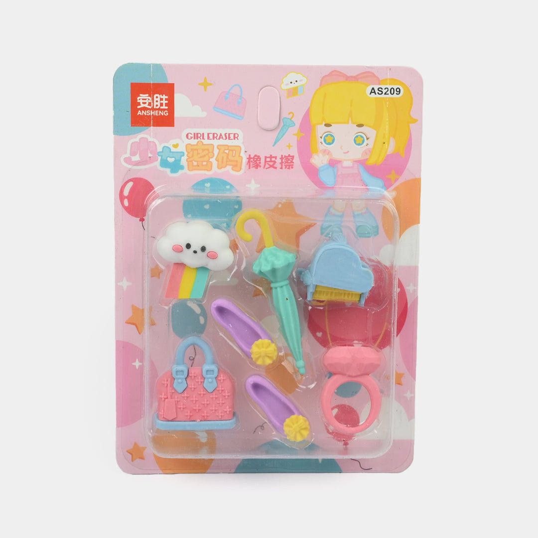 Fancy Design Erasers For Kids