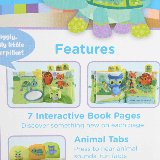 Baby Turtle's Busy Day Soft Book with Sound