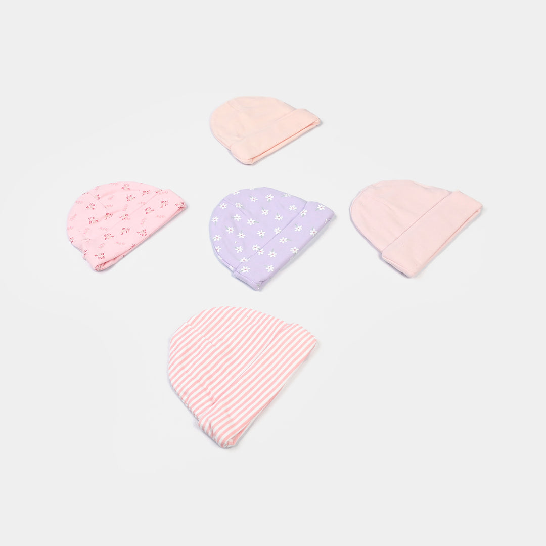 Infant Cap/Hat Set 5Pcs