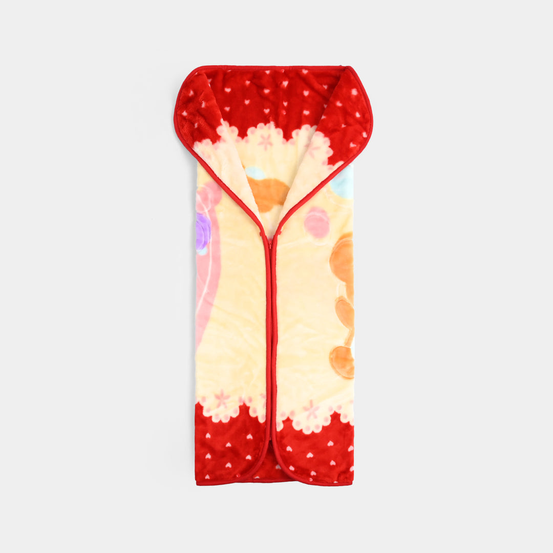 Baby Mora Mink Zipper Plush Blanket