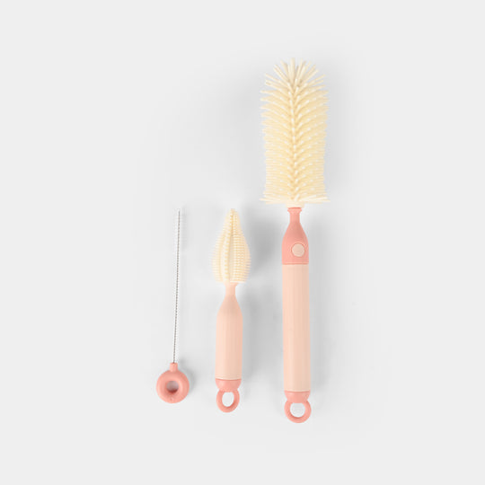 Silicone Baby Bottle Cleaning Brush Set