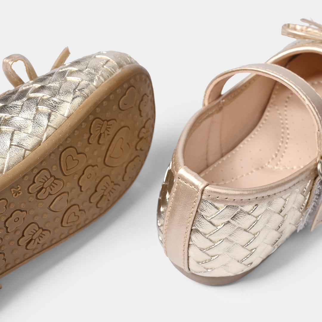 Girls Pumps 11-159-GOLDEN