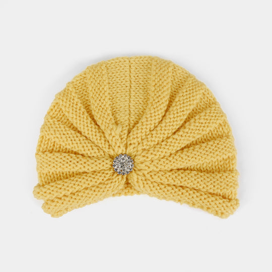 Woolen Baby Turban Cap/Hat