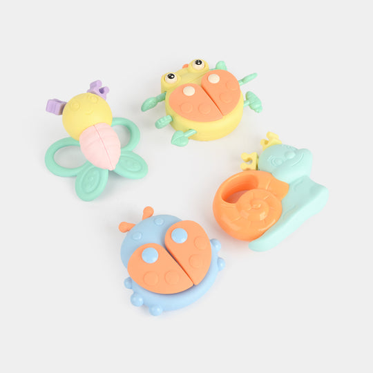 Rattle Toy Play Set 4PCs