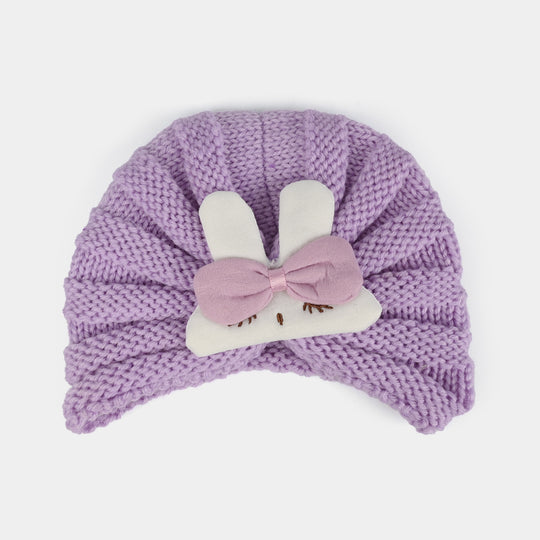 Woolen Baby Turban Cap/Hat
