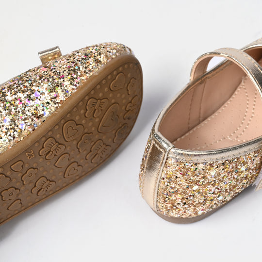 Girls Pumps 11-165-GOLDEN