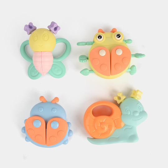 Rattle Toy Play Set 4PCs