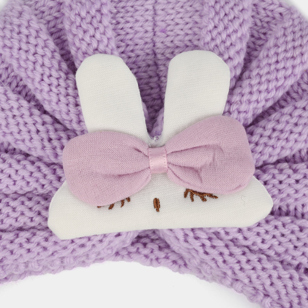 Woolen Baby Turban Cap/Hat