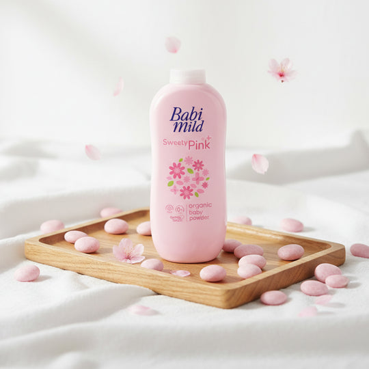 Babi Mild Baby Powder Sweety Pink | 350gm