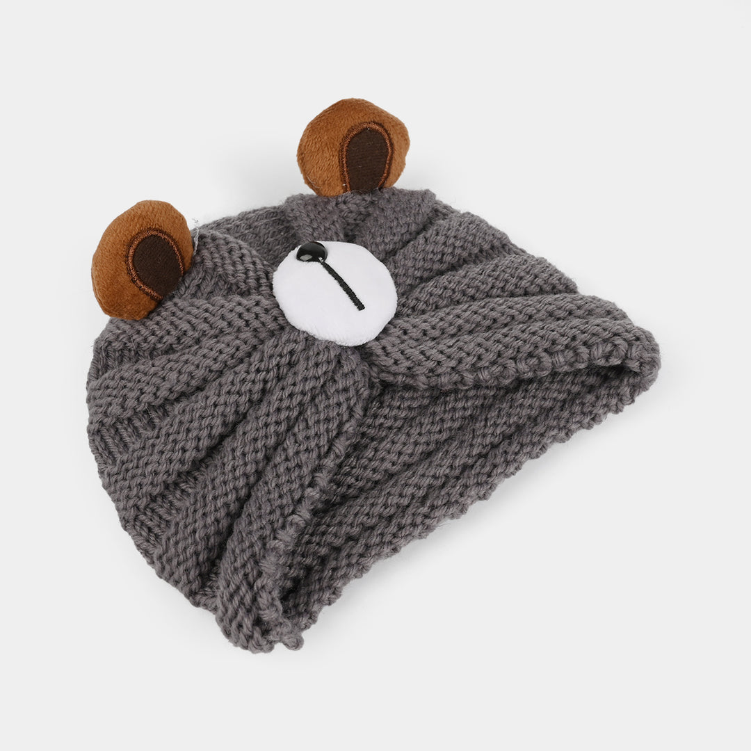 Woolen Baby Turban Cap/Hat