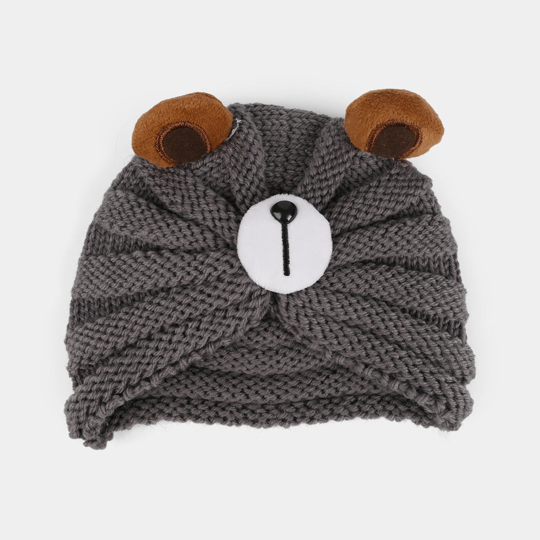 Woolen Baby Turban Cap/Hat