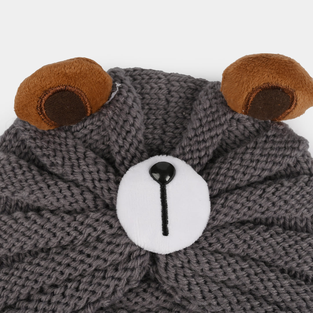Woolen Baby Turban Cap/Hat