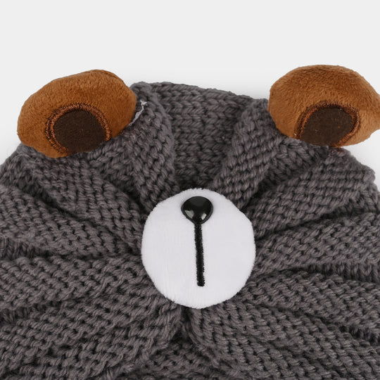 Woolen Baby Turban Cap/Hat