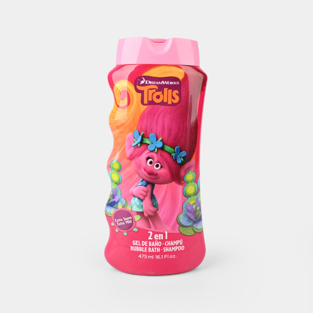 Trolls 2 IN 1 Bath & Shampoo For Kids