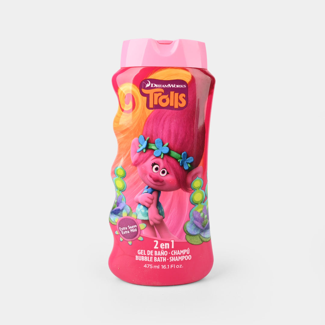 Trolls 2 IN 1 Bath & Shampoo For Kids