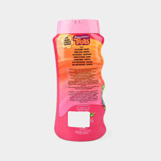 Trolls 2 IN 1 Bath & Shampoo For Kids