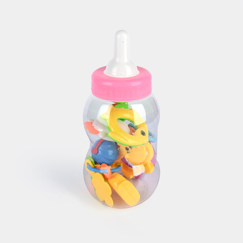 Feeder Jar Rattle Toy Play Set
