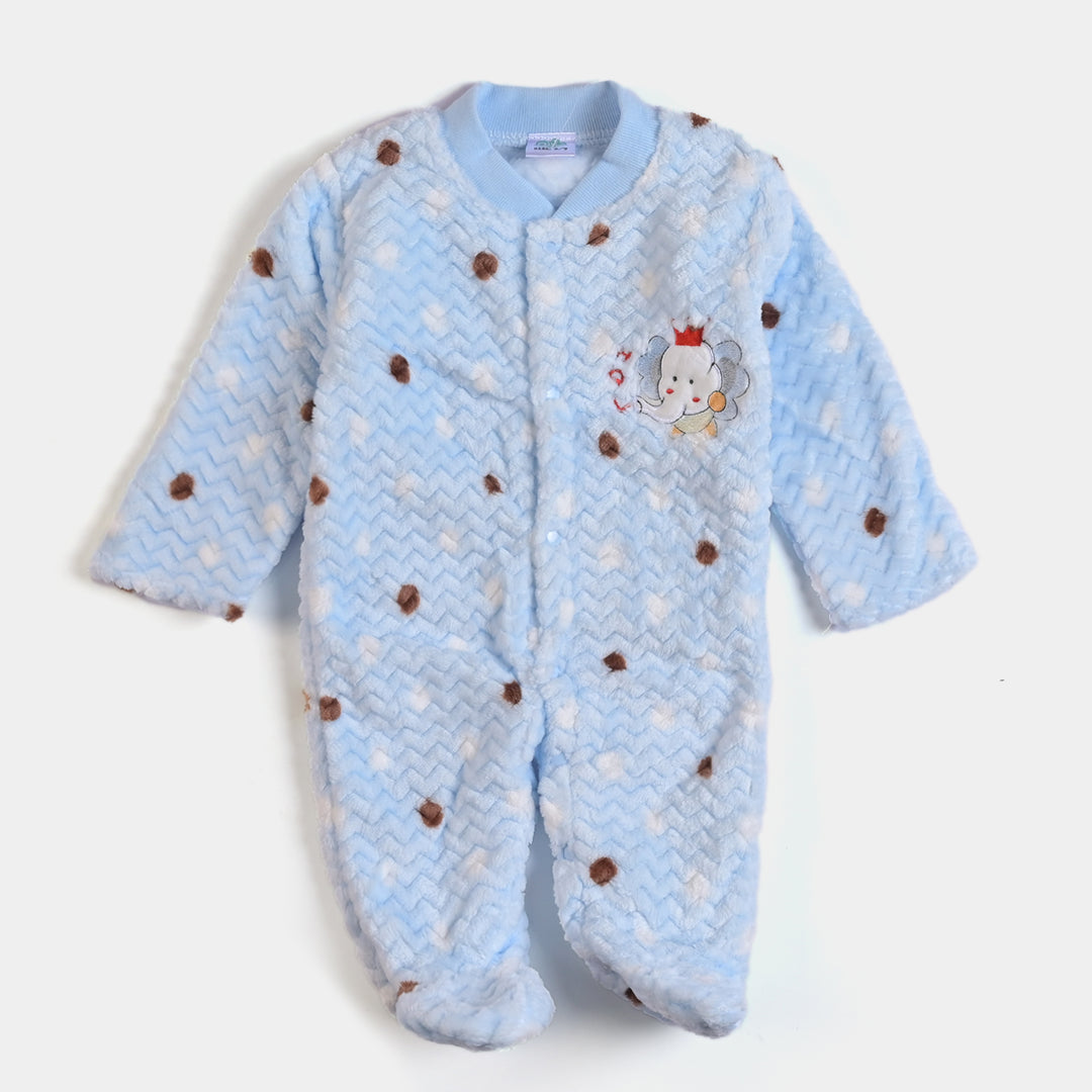 Infant Unisex Baby Romper With Cap