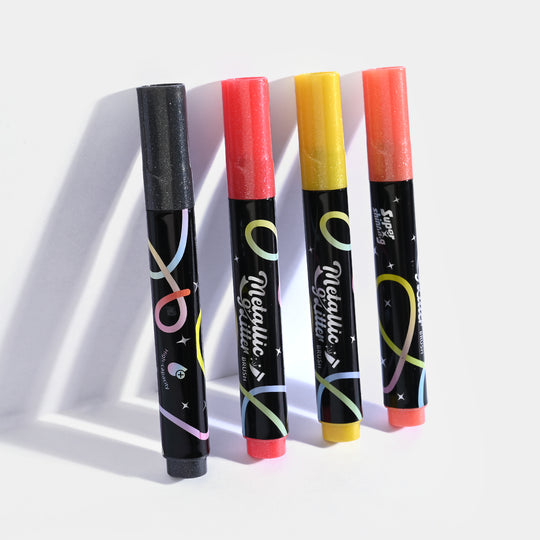 Metallic Glitter Marker 12PCs