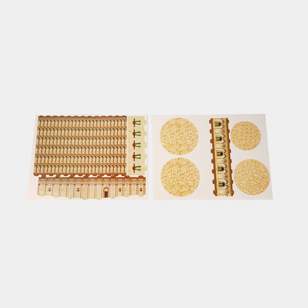DIY 3D Puzzle Leaning Tower 8 Pcs Set
