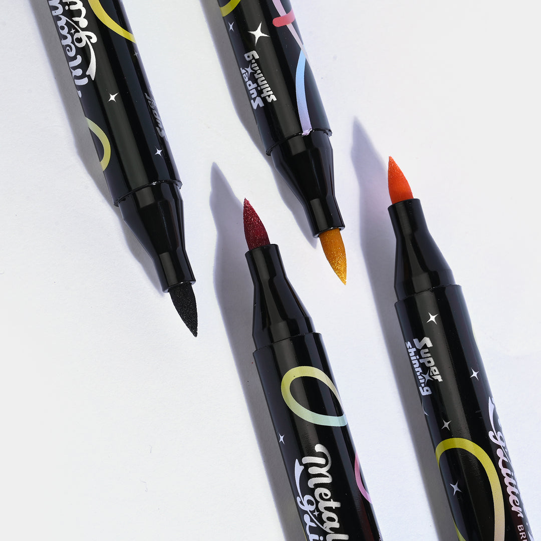 Metallic Glitter Marker 12PCs
