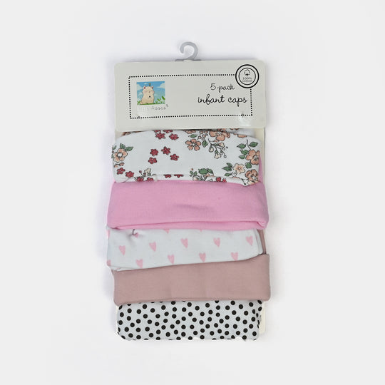 Infant Cap/Hat Set 5Pcs